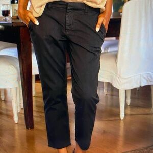 Frank & Eileen Wicklow Italian Chino in Black size 4